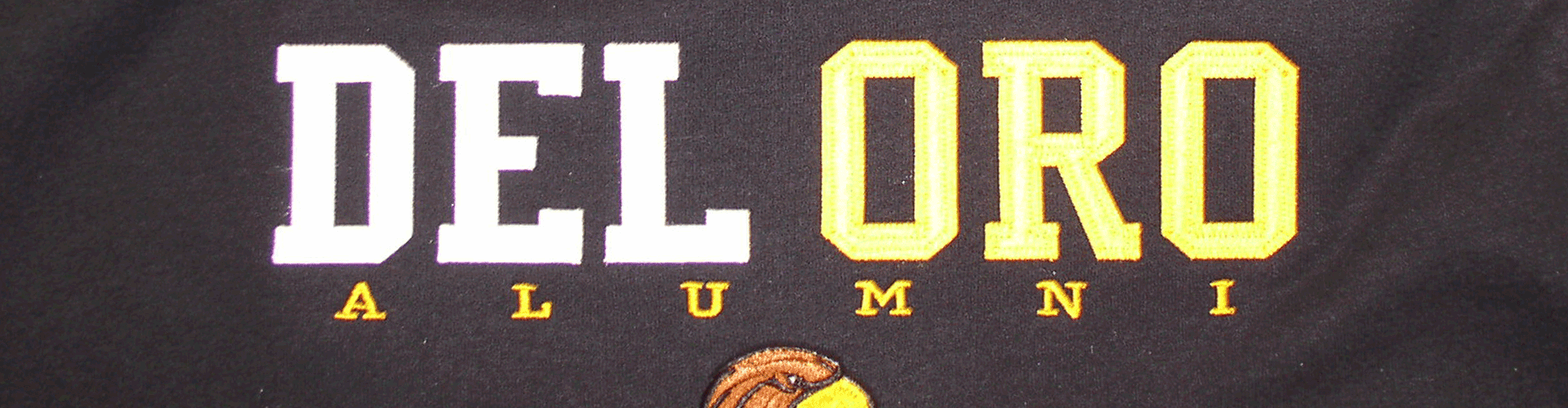 DeL Oro Twill Alumni hoodie