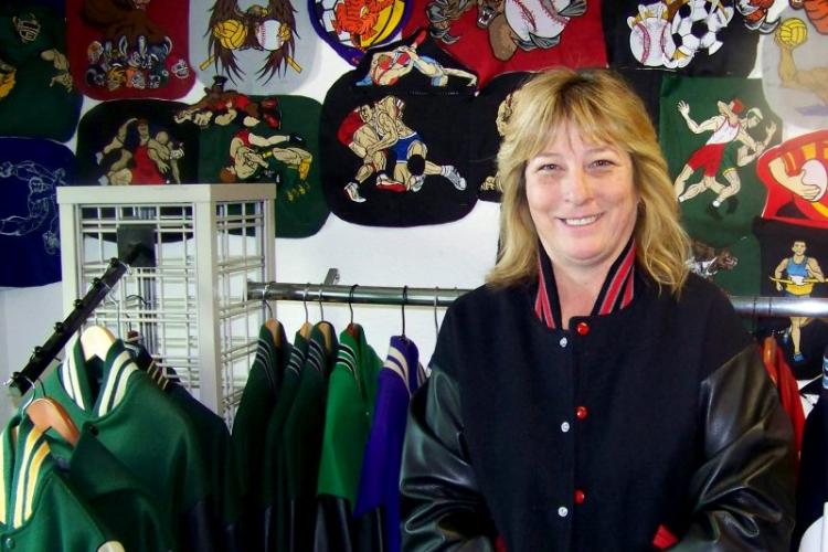 Wendy Hamby is owner of Extreme Stitch Embroidery in Citrus Heights. // Thomas Sullivan
