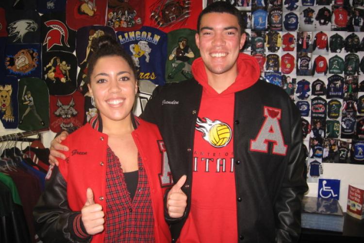 stitch varsity jacket